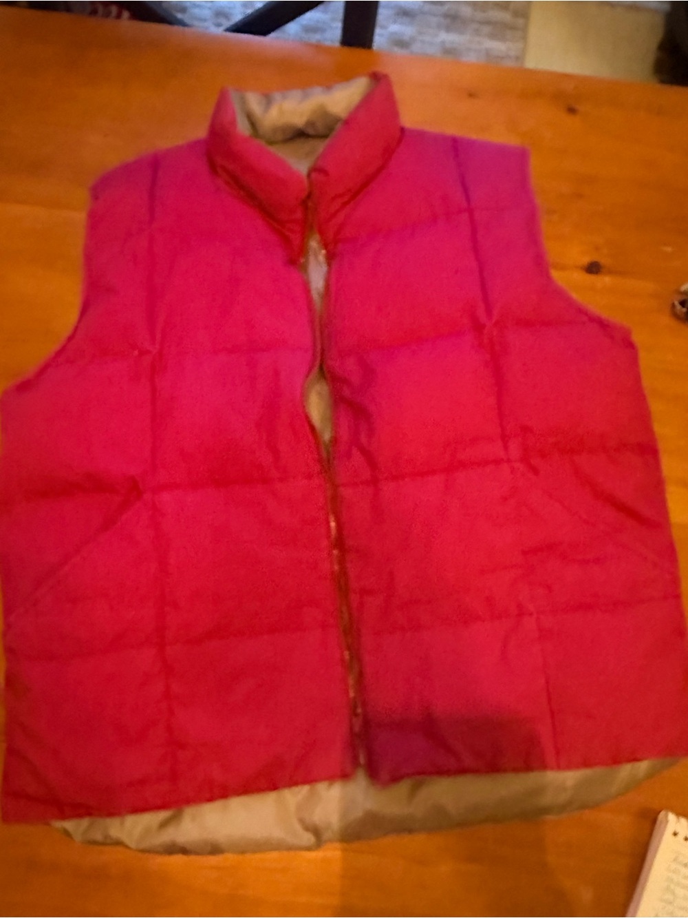 Men’s Reversible Puffer Vest - Lightweight Quilted Vest